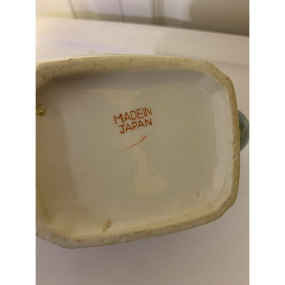 Vintage Fine China Sugar Bowl Made in Japan Rose Gold Flaw Chip On Spout - Picture 9 of 9